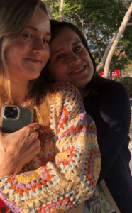 Brie Larson With Her Mother