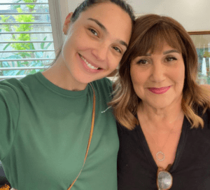 Gal Gadot With Her Mother